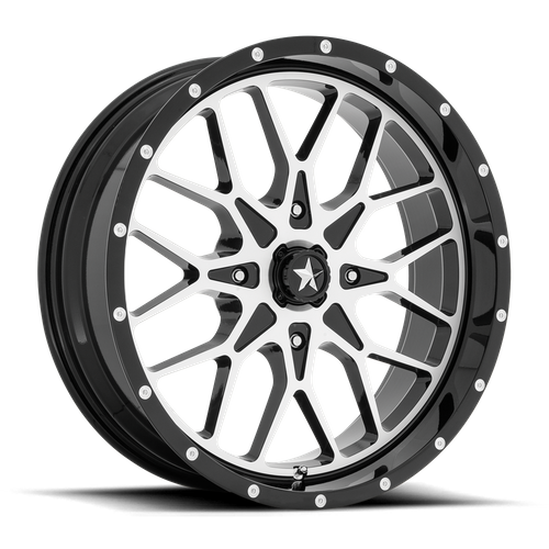 PORTAL UTV 18X7 4X156 115 G-BLK-MACH +0